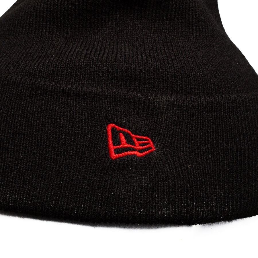 Liverpool Beanie Core Cuff - Black/Scarlet-SoccerKits Hub | Buy Soccer Jerseys Online